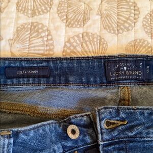 Lucky Brand Blue Denim Lola Skinny Jeans